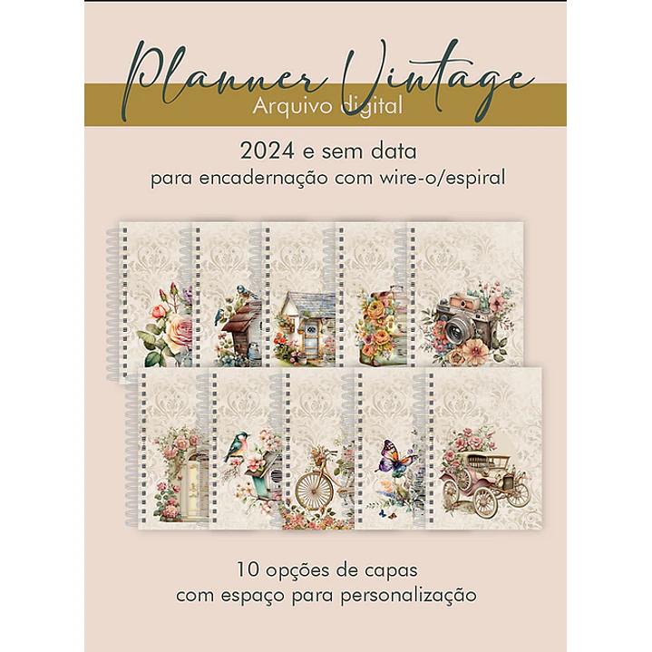 Arquivo Combo Vintage Encadernação 2024 em Pdf 6