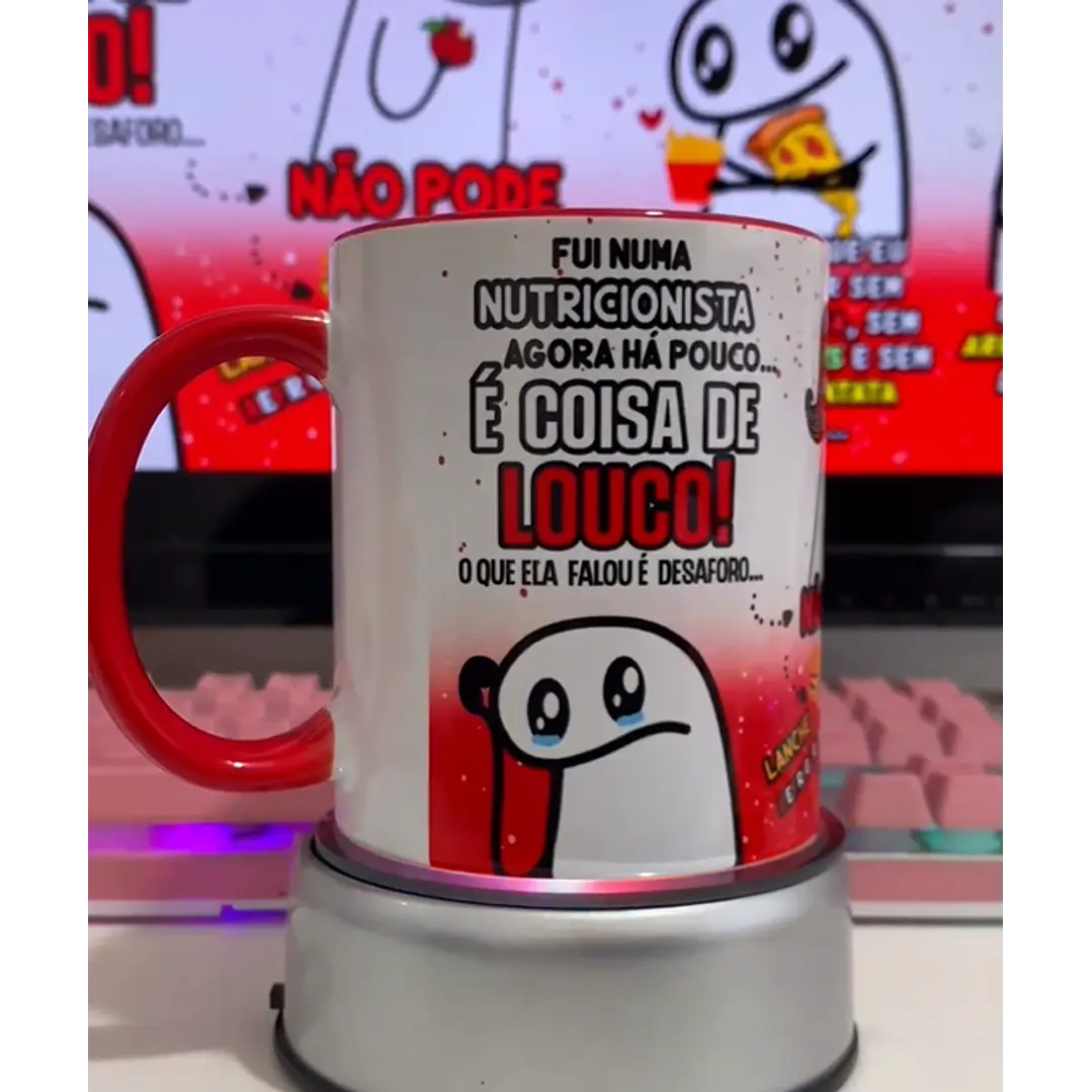 Arte Caneca Fui na Nutricionista Agora Pouco Flork Arquivo Png   2