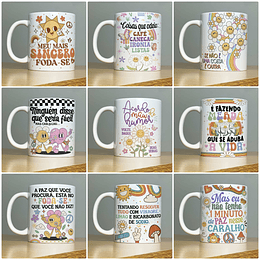 21 Artes Caneca Vibes Vol2 Arquivos em Jpg 