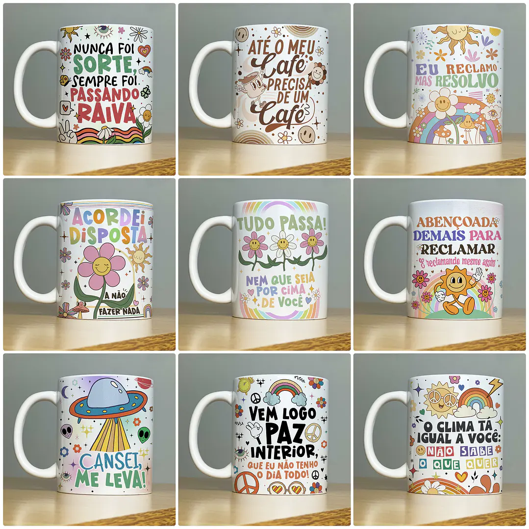 21 Artes Caneca Vibes Vol2 Arquivos em Jpg  2