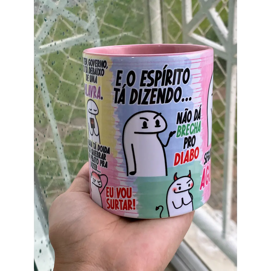 Arte Caneca A Alma Tá Doida pra Surta, A Alma ta doira pra AAAA... Arquivo Png 2
