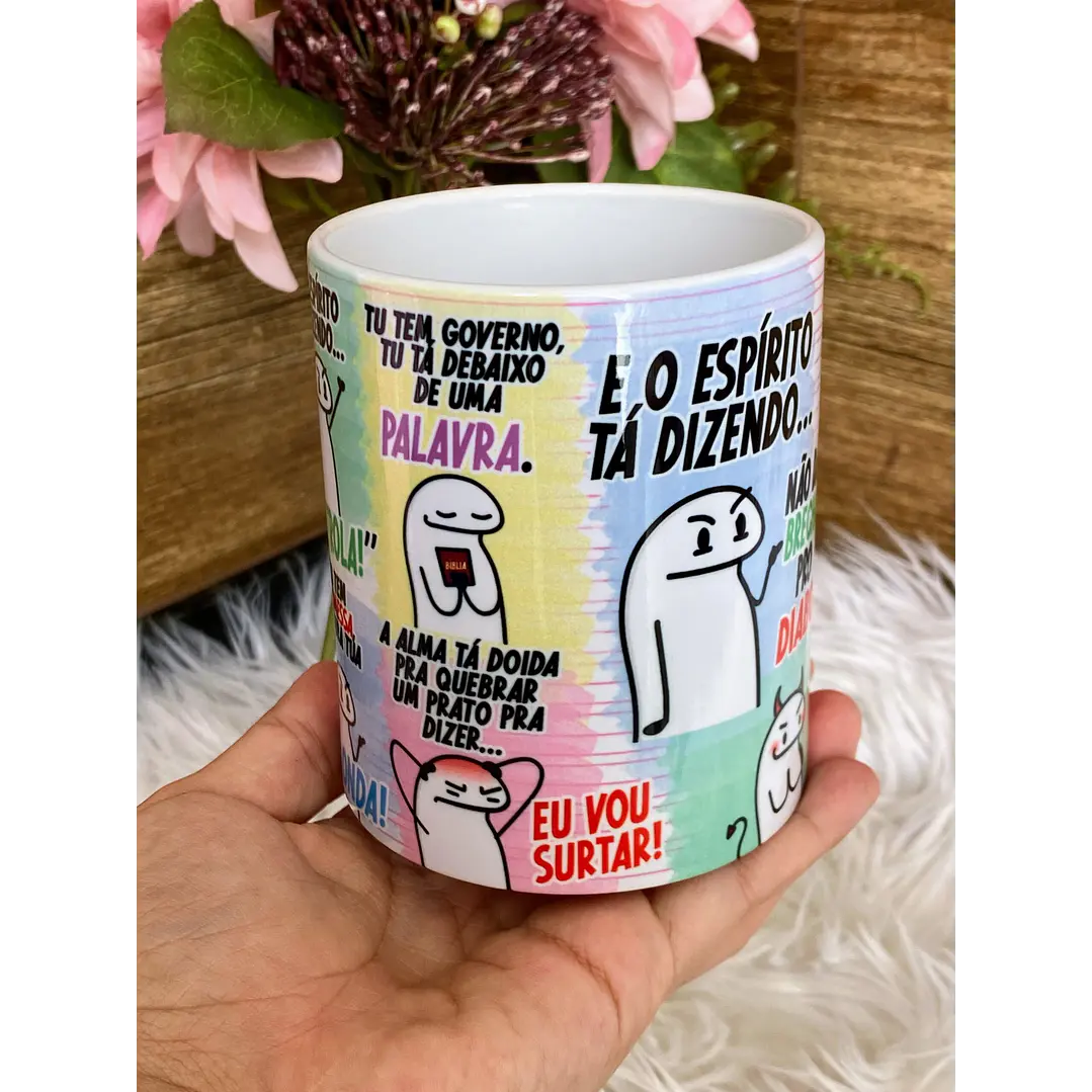 Arte Caneca A Alma Tá Doida pra Surta, A Alma ta doira pra AAAA... Arquivo Png 5