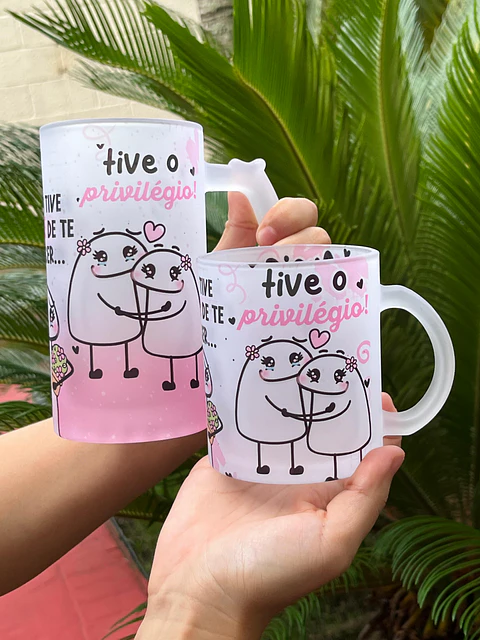 Arte para Caneca Amiga eu não tive sorte em te conhecer... Tive o Privilégio Arquivo Png  