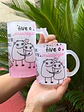Arte para Caneca Amiga eu não tive sorte em te conhecer... Tive o Privilégio Arquivo Png   - Miniatura 1