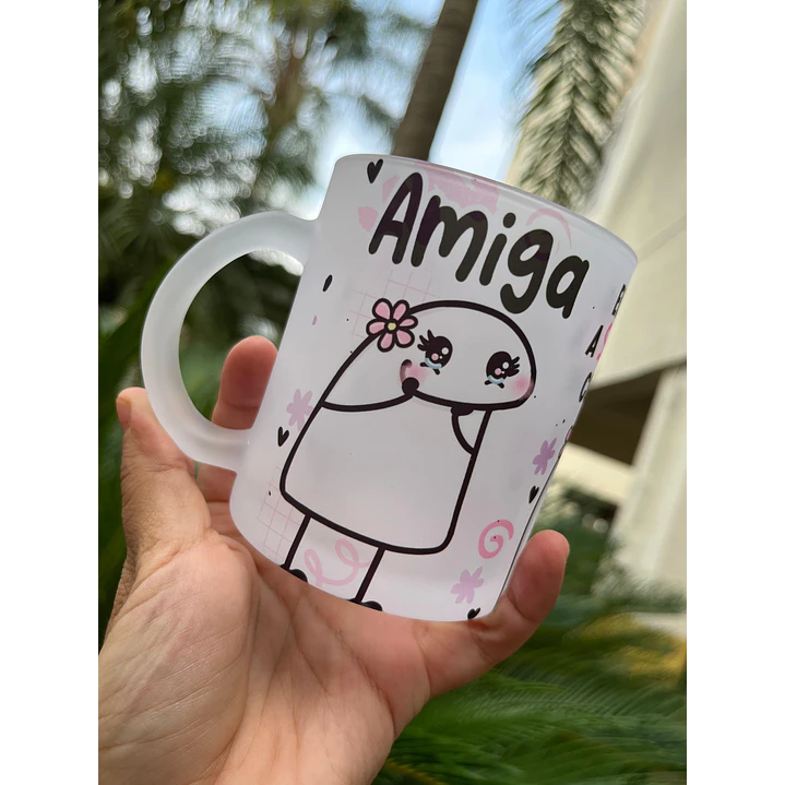 Arte para Caneca Amiga eu não tive sorte em te conhecer... Tive o Privilégio Arquivo Png   2
