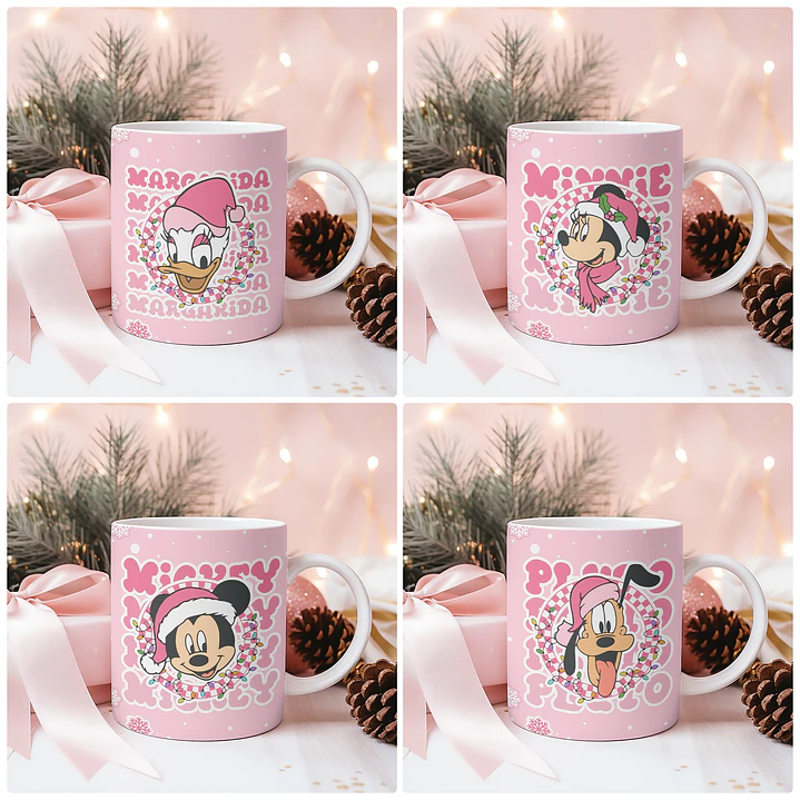 12 Arte para Caneca Mickey Natalino Candy em Jpg   2