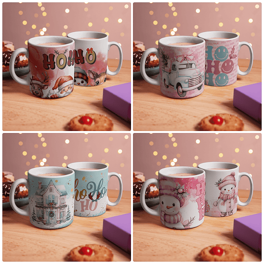 21 Arte para Caneca Natal em Corel Draw