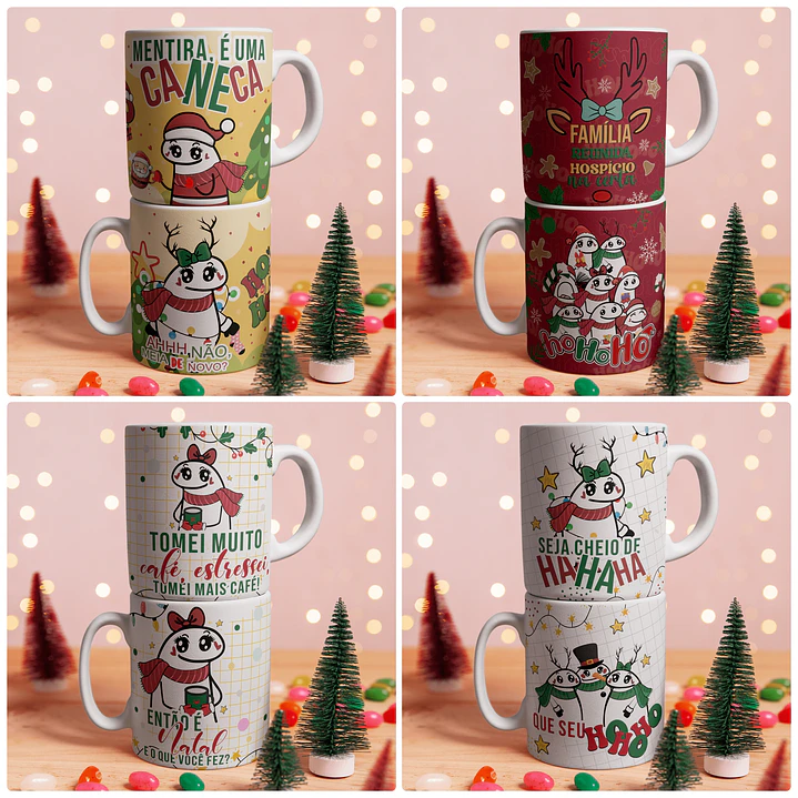 21 Arte para Caneca Natal em Corel Draw 1