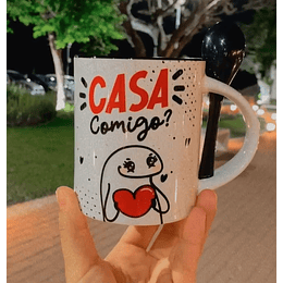 Arte Caneca Flork Limpa a Casa Comigo Arquivo Png  