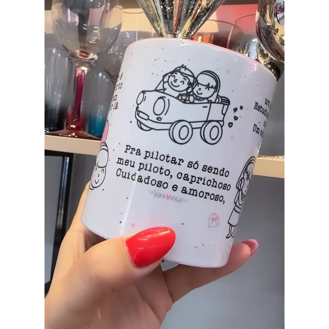 Arte Caneca Seu Coração é Meu Aeroporto pra Viajar Tem que Passar por Lá Arquivo em Corel Draw 2