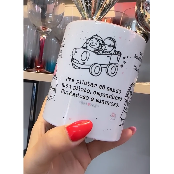 Arte Caneca Seu Coração é Meu Aeroporto pra Viajar Tem que Passar por Lá Arquivo em Corel Draw 2