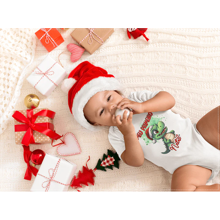 15 Artes para Body Meu primeiro Natal em Corel Draw  3