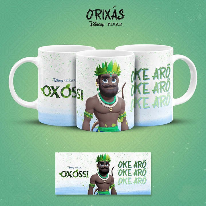 19 Artes para Caneca Orixás Pixar em Jpg 8