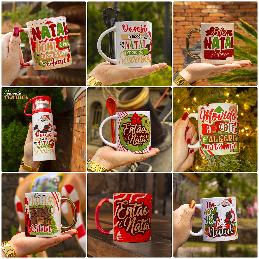 40 Artes para Caneca Natal em Jpg 1