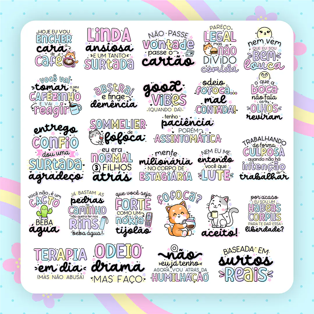 Arquivos Prontos para Impressão Frases Divertidas em Jpg 2