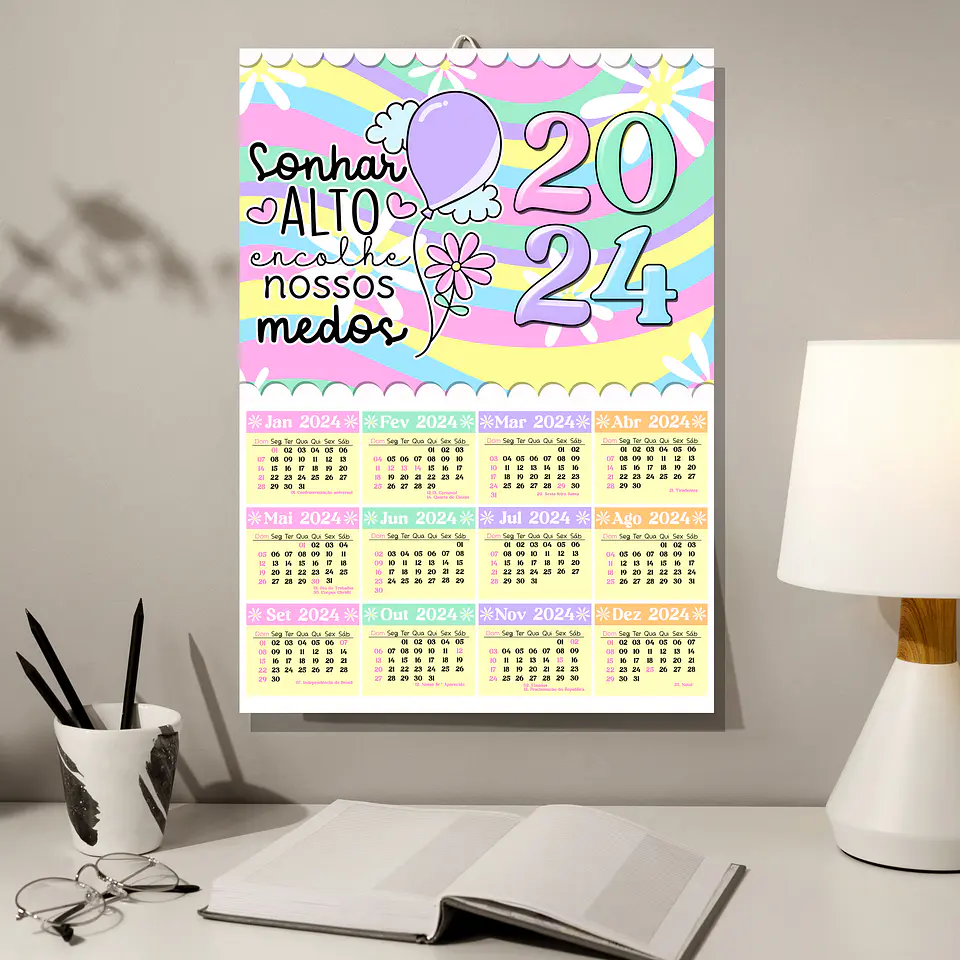 Arquivos Calendário prontos para impressão 2024 1