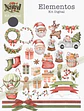 Kit Digital Então é Natal Aquarelados Arquivos em Png   - Thumbnail 2