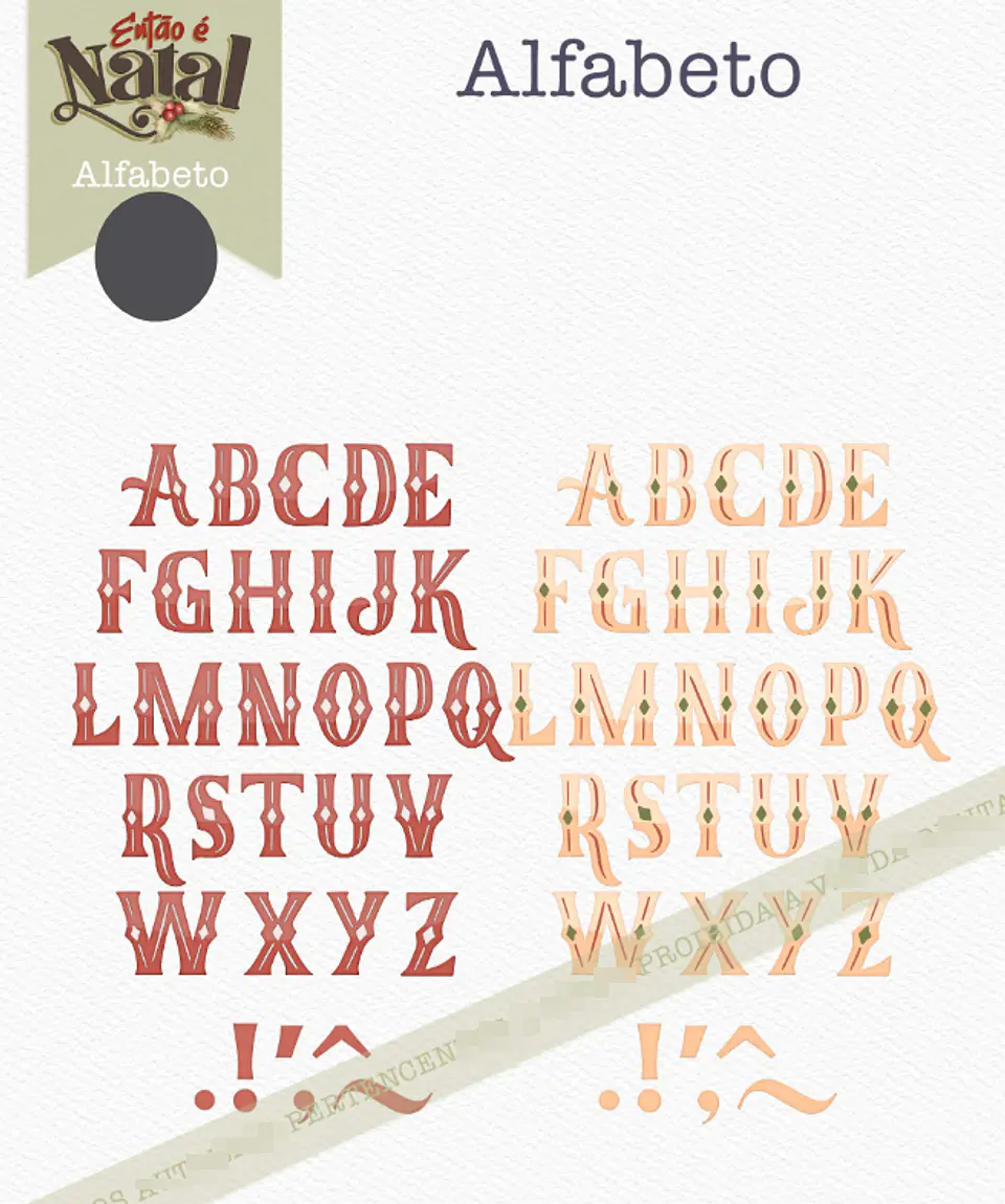 Kit Digital Então é Natal Aquarelados Arquivos em Png   8