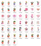 Kit Digital Meninas e Flores 3D Arquivos em Png - thumbnail 4