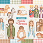 Kit Digital Natal de Jesus Arquivos em Png  - Thumbnail 1