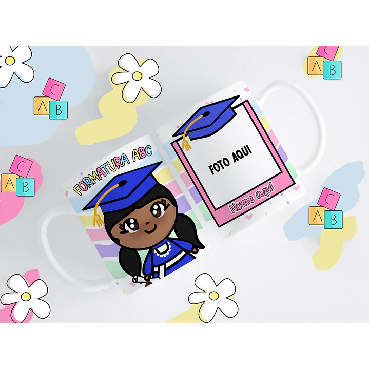 11 Artes para Caneca ABC Formatura Infantil Arquivos em Png 1