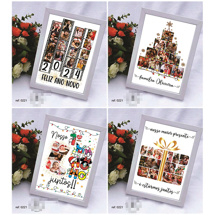 16 Artes para Sublimação Natal em CorelDraw 2