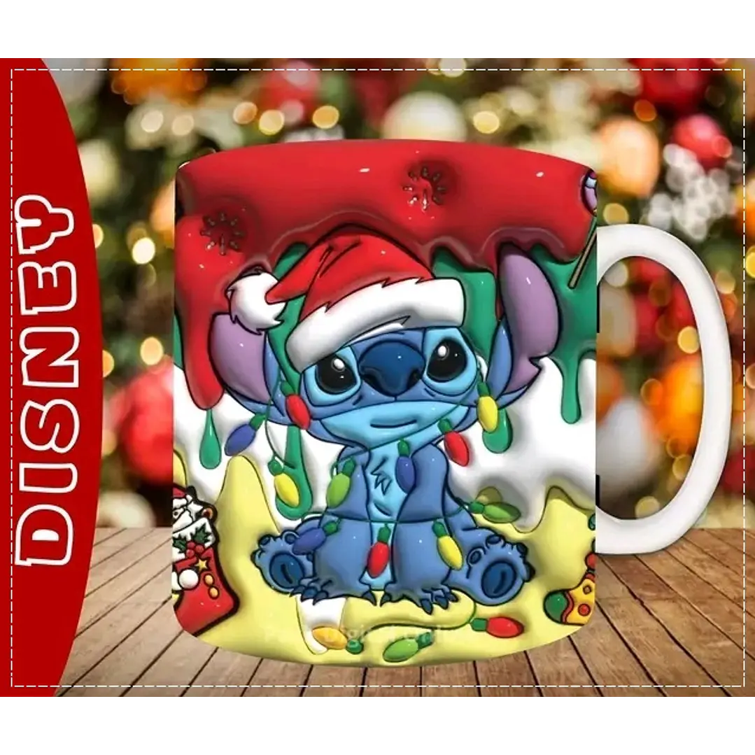30 Artes para Caneca Natal 3d em Jpg 6