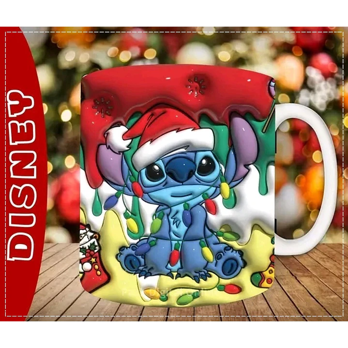 30 Artes para Caneca Natal 3d em Jpg 6