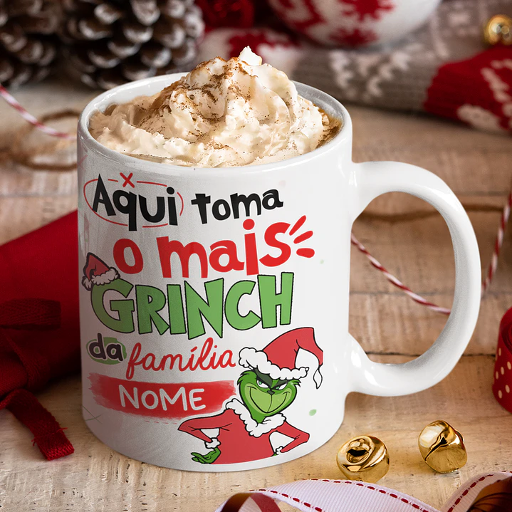 5 Artes Caneca Grinch Debochado Arquivo Png 1