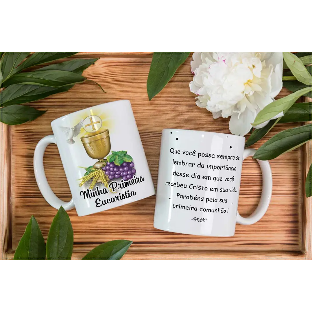2 Artes Caneca Eucaristia Arquivo em CorelDraw  1