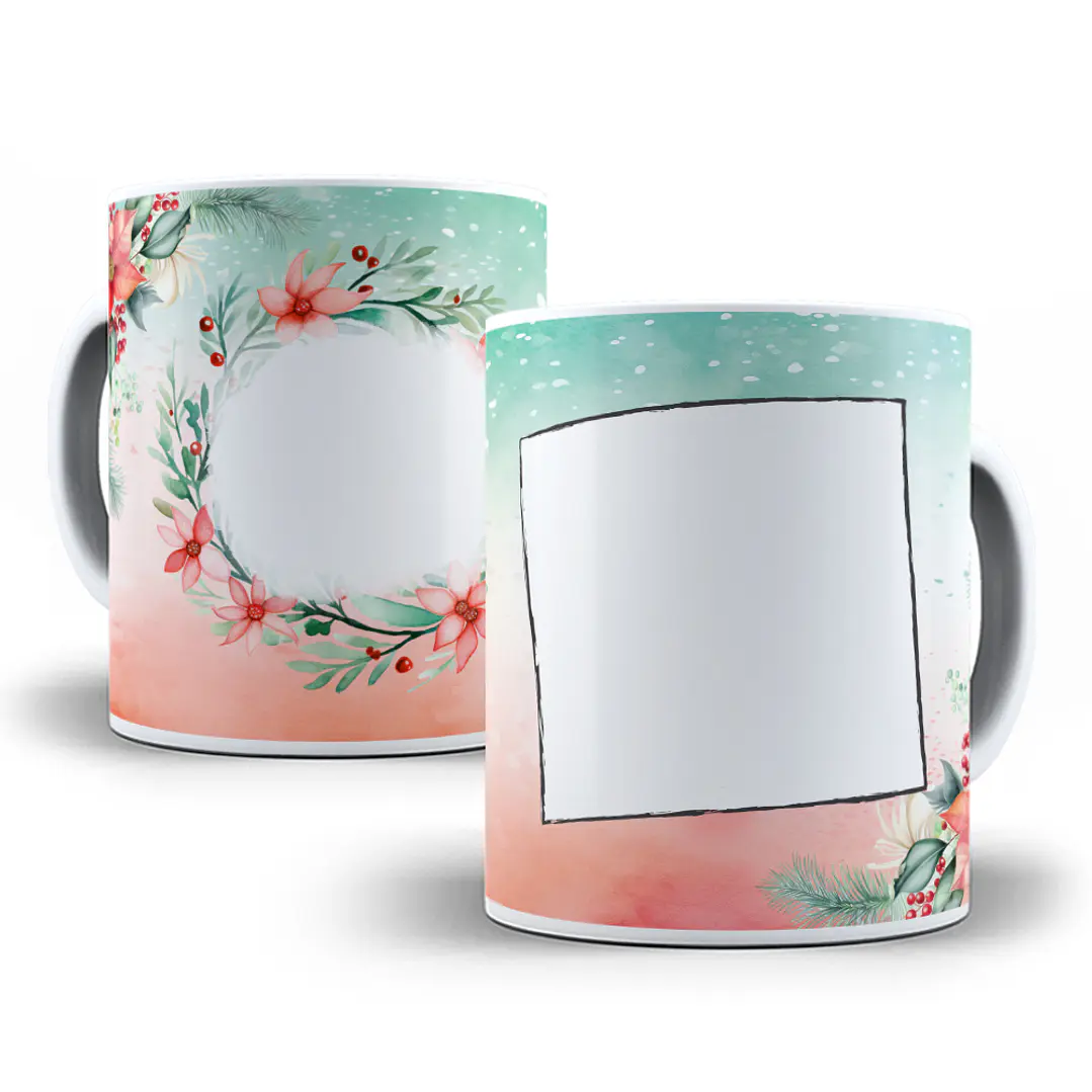 8 Artes Caneca Natal Arquivo em Jpg 3