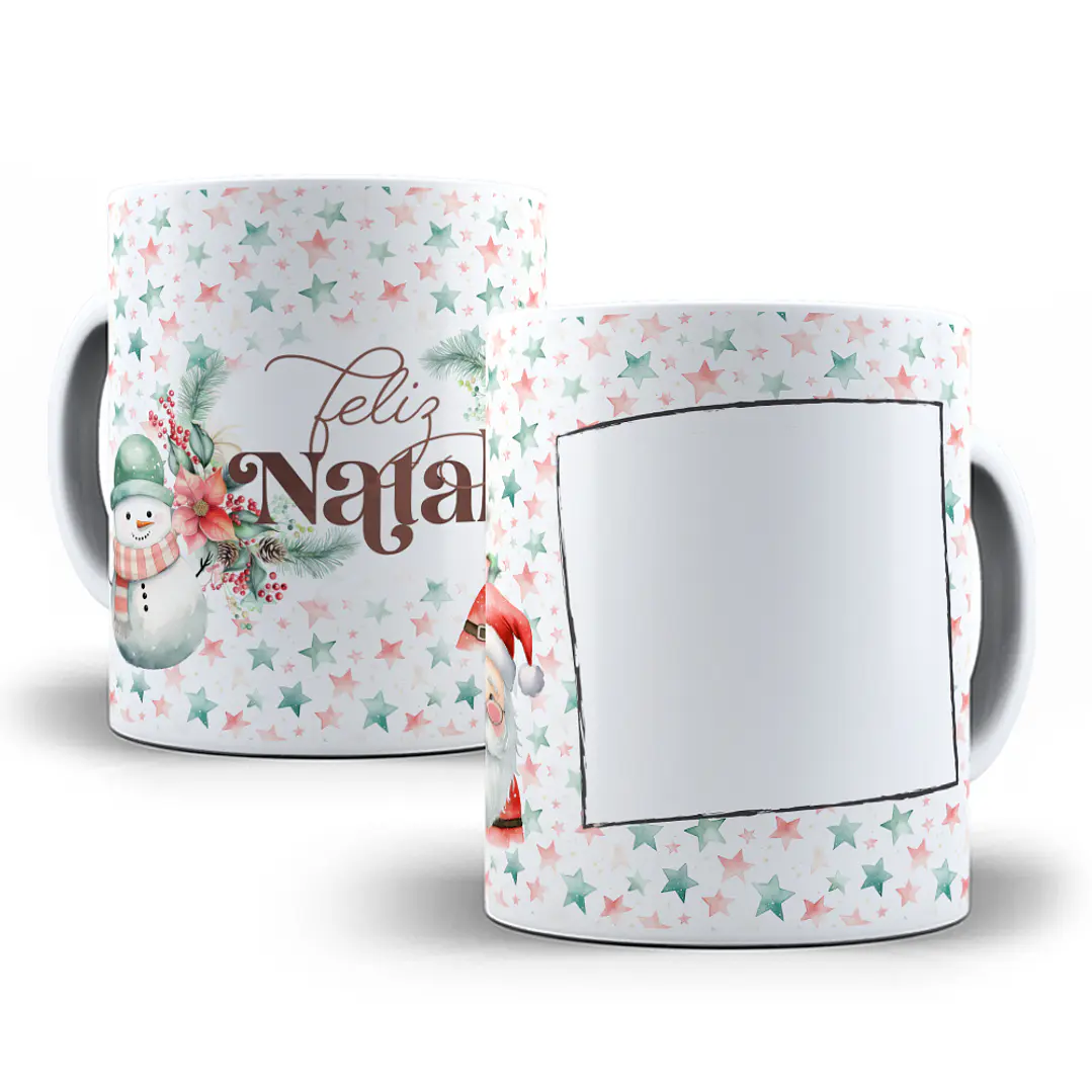 8 Artes Caneca Natal Arquivo em Jpg 6
