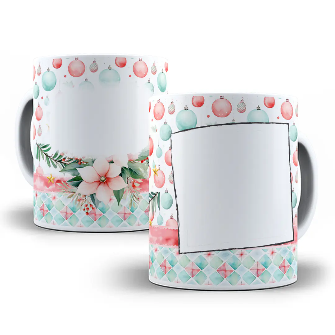 8 Artes Caneca Natal Arquivo em Jpg 7