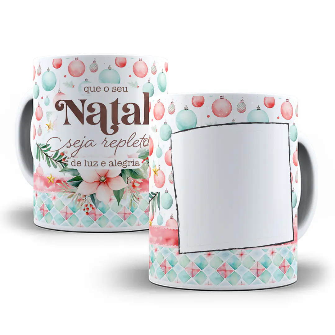 8 Artes Caneca Natal Arquivo em Jpg 8