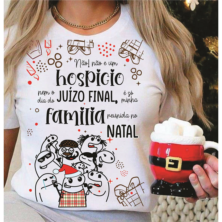 10 Artes Caneca e Camisa Flork Pix Natal Arquivo em CorelDraw 8