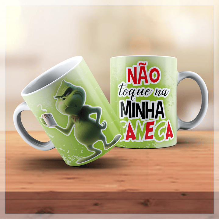 18 Artes para Caneca Natal Grinch Arquivo em Jpg   6