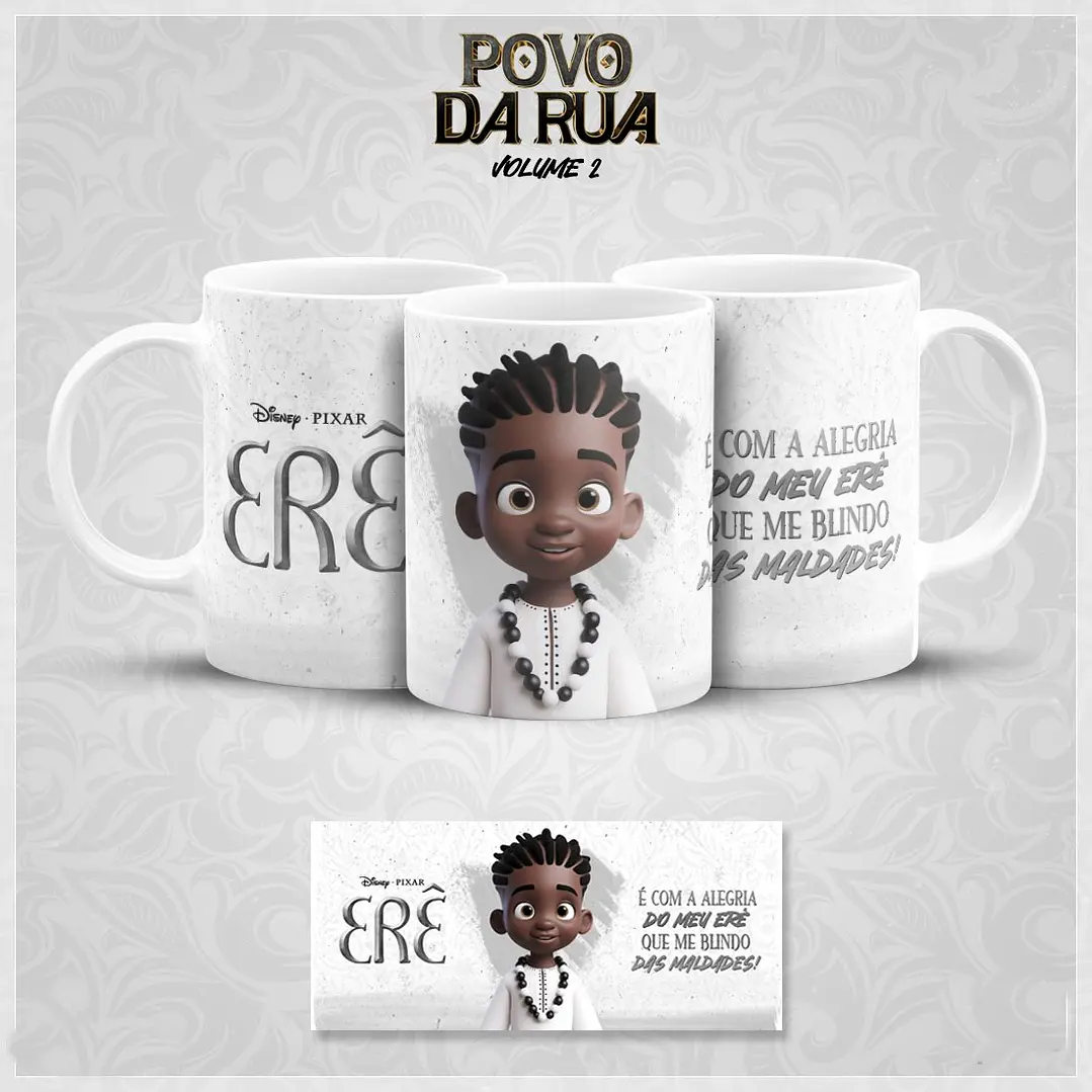 20 Artes para Caneca Povo de Rua Pixar Vol.02 Arquivo em Jpg  18