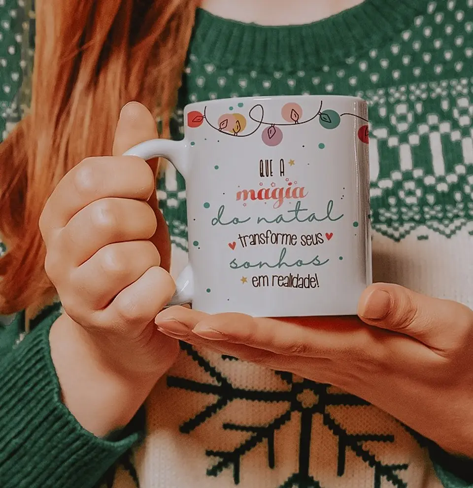 52 Artes para Caneca Natal Encantado Arquivo em Jpg  4