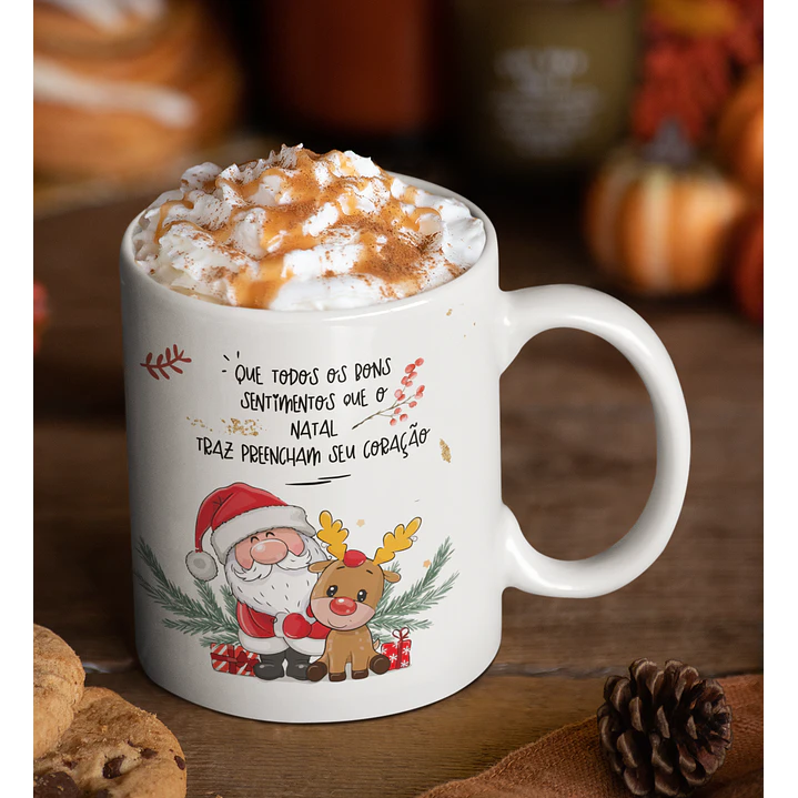 52 Artes para Caneca Natal Encantado Arquivo em Jpg  8