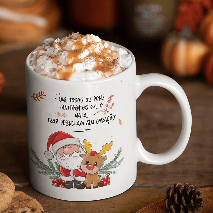 52 Artes para Caneca Natal Encantado Arquivo em Jpg  8