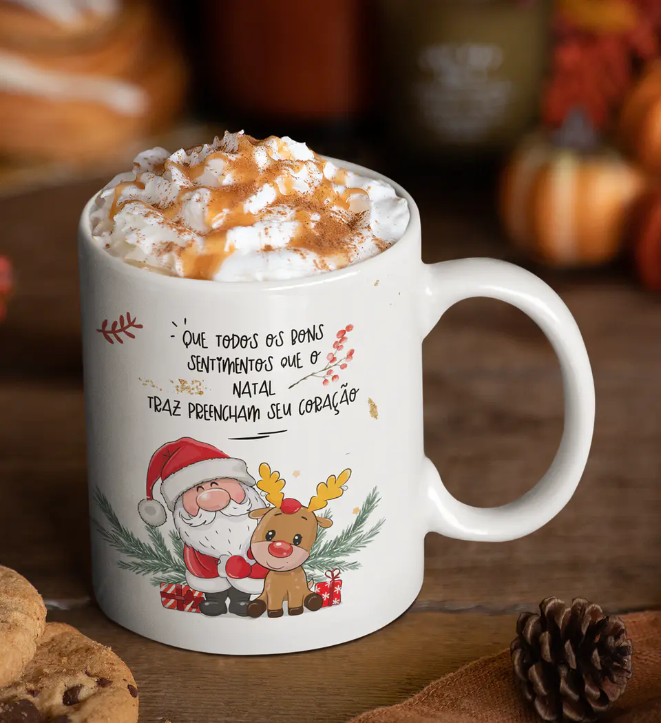 52 Artes para Caneca Natal Encantado Arquivo em Jpg  8