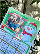 Arquivo Calendário Natal 2024 em Png - Miniatura 1