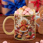 5 Artes para Caneca Biscoito Natalino Arquivo em Jpg  - Miniatura 1