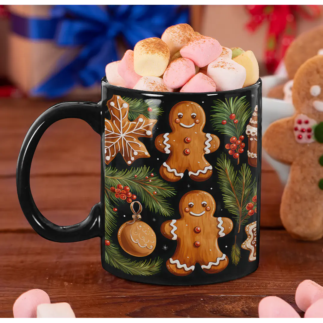 5 Artes para Caneca Biscoito Natalino Arquivo em Jpg  4
