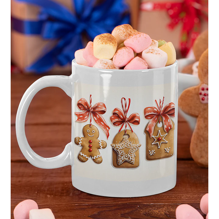 5 Artes para Caneca Biscoito Natalino Arquivo em Jpg  5