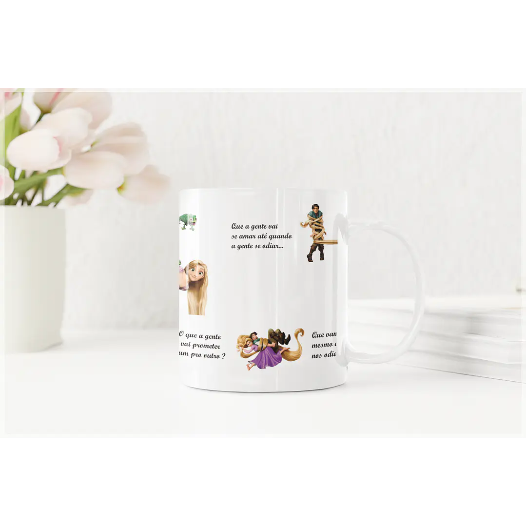 6 Artes para Caneca Oque a Gente vai Prometer um para o Outro Personagens Arquivo em Jpg  2