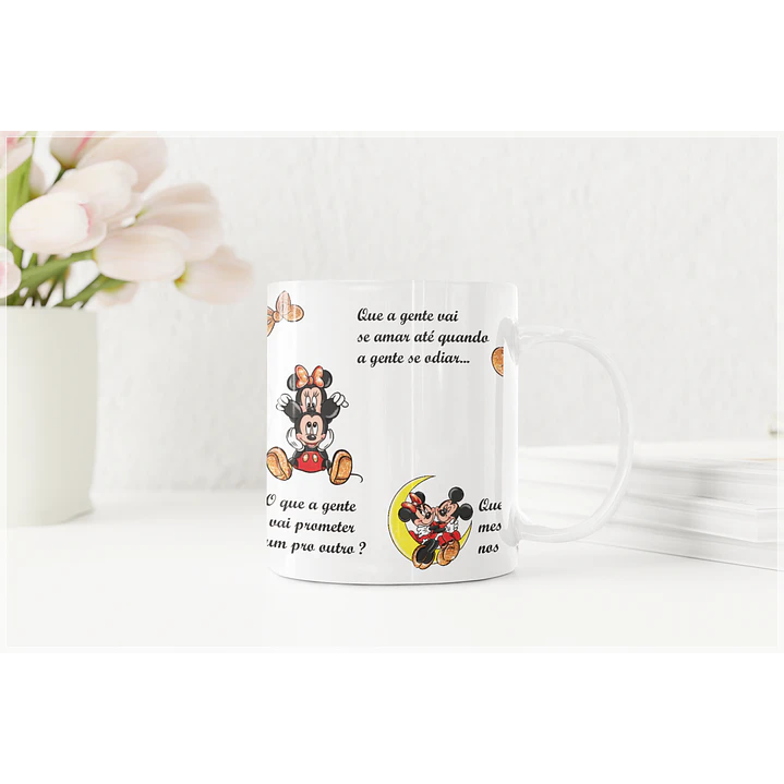 6 Artes para Caneca Oque a Gente vai Prometer um para o Outro Personagens Arquivo em Jpg  4