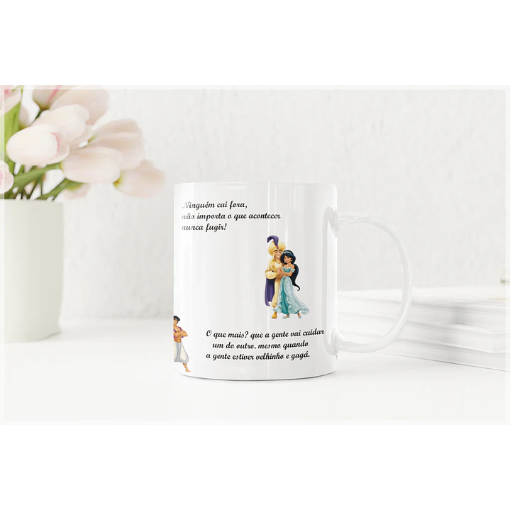 6 Artes para Caneca Oque a Gente vai Prometer um para o Outro Personagens Arquivo em Jpg  5