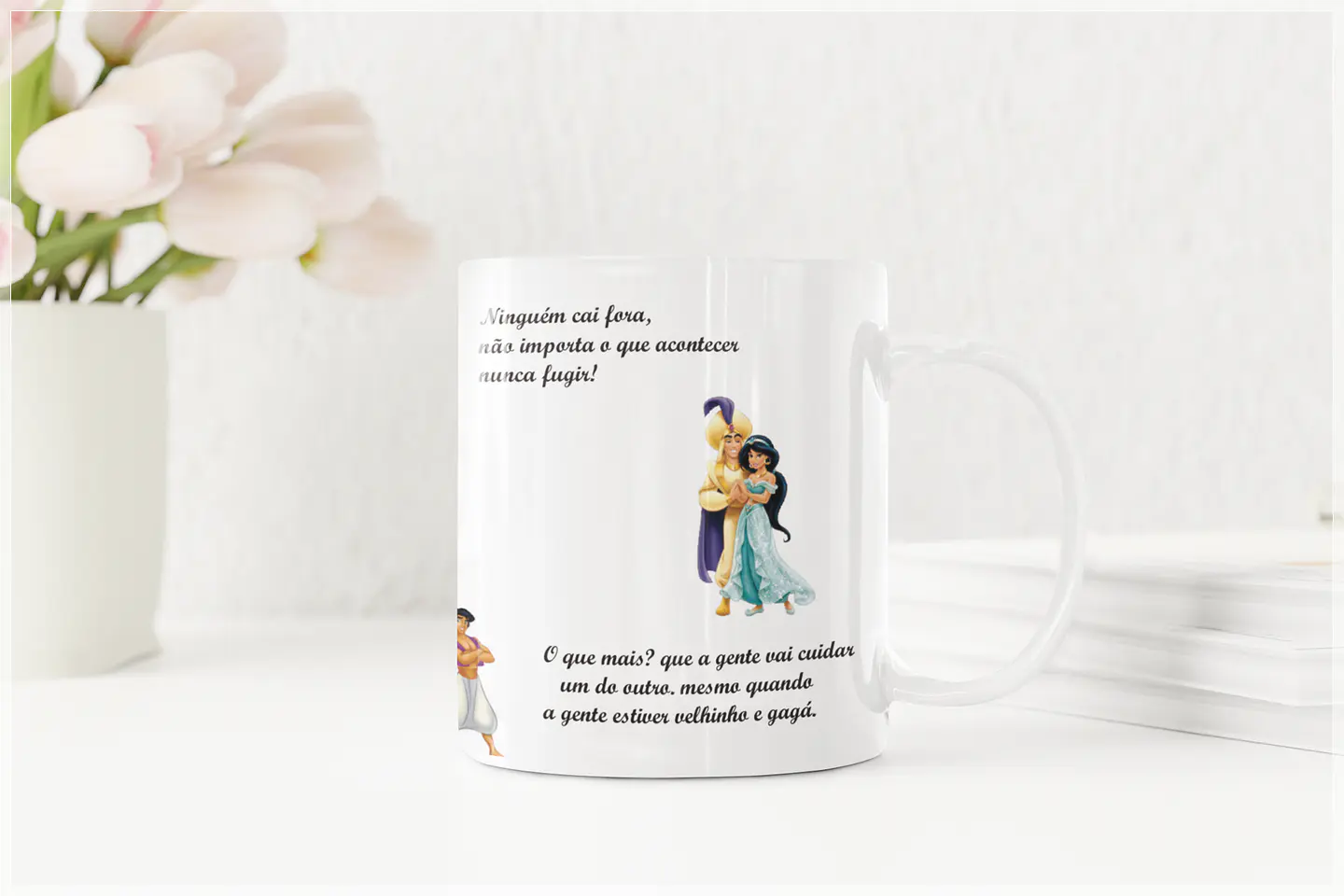 6 Artes para Caneca Oque a Gente vai Prometer um para o Outro Personagens Arquivo em Jpg  5