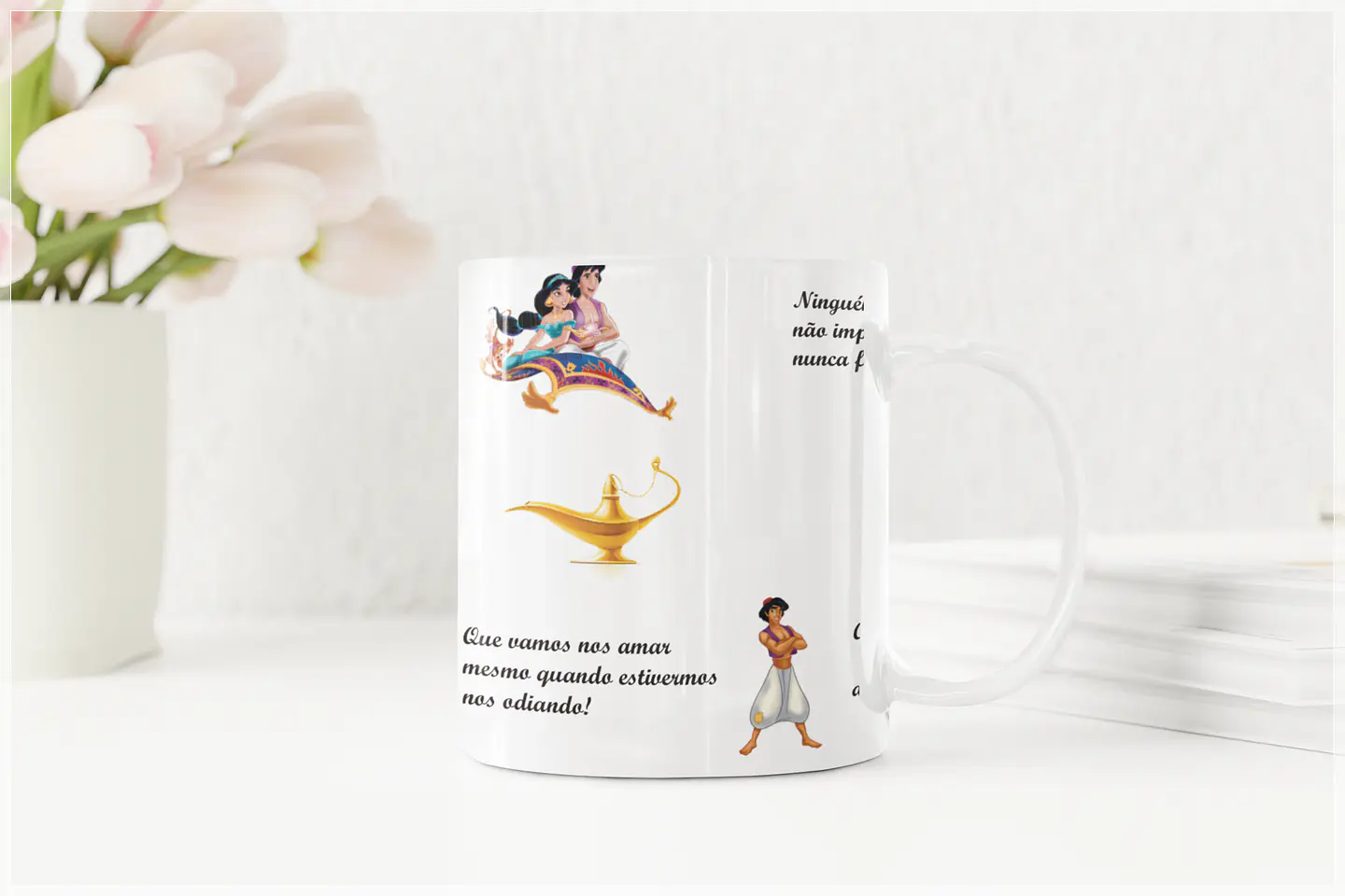 6 Artes para Caneca Oque a Gente vai Prometer um para o Outro Personagens Arquivo em Jpg  6